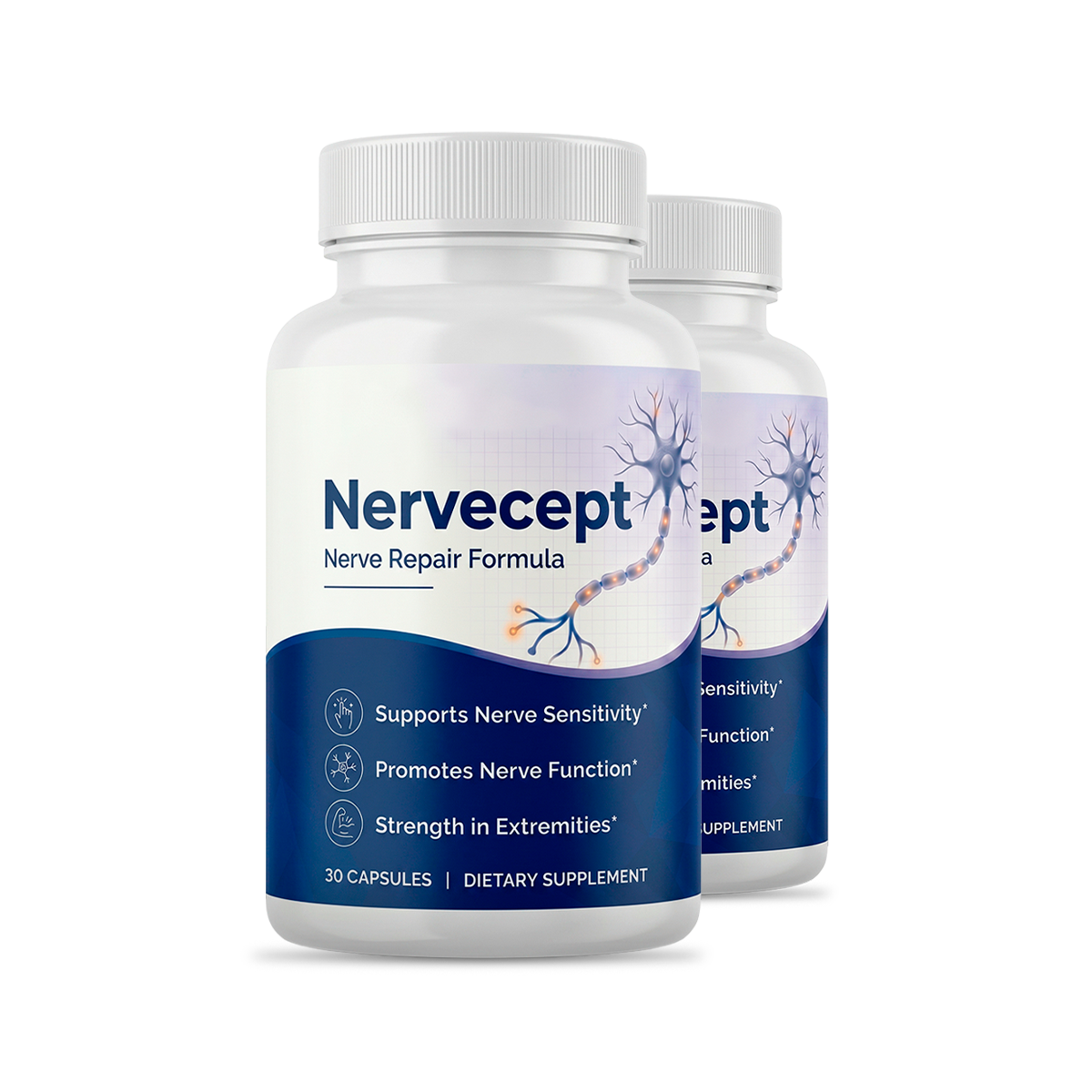 Nervecept 2 bottles package