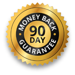 Money-back guarantee seal